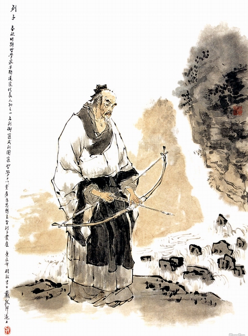 御風(fēng)而行 列子
